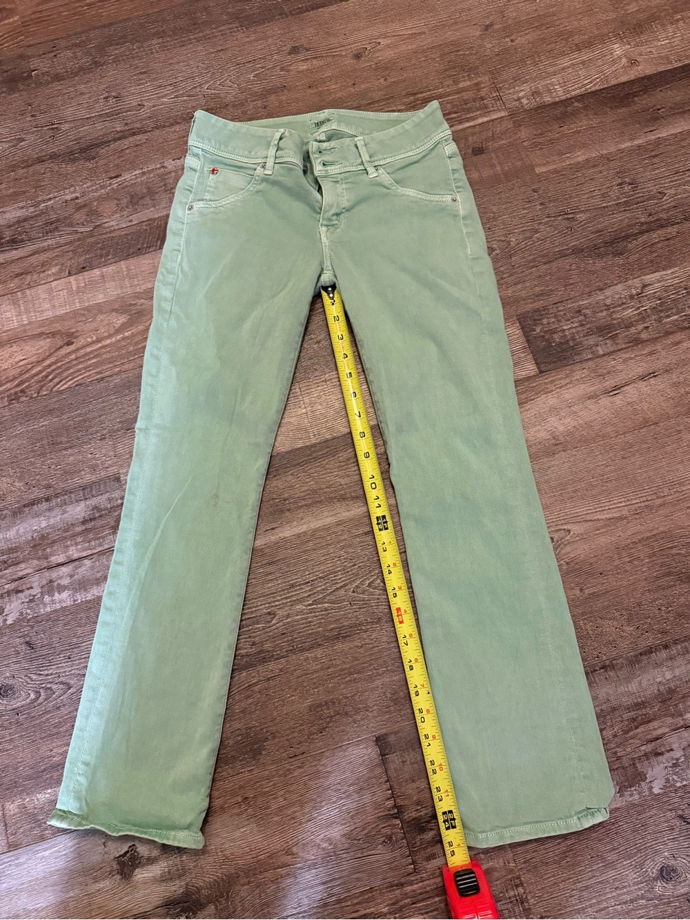 Hudson Jeans Straight Leg Mint Green Women’s Jeans